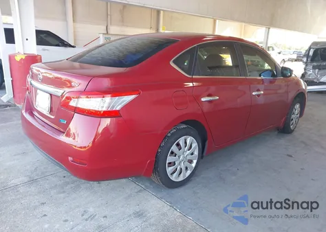 2014 Nissan Sentra Sv z USA, uszkodzony, nr VIN 3N1AB7AP8EL663008